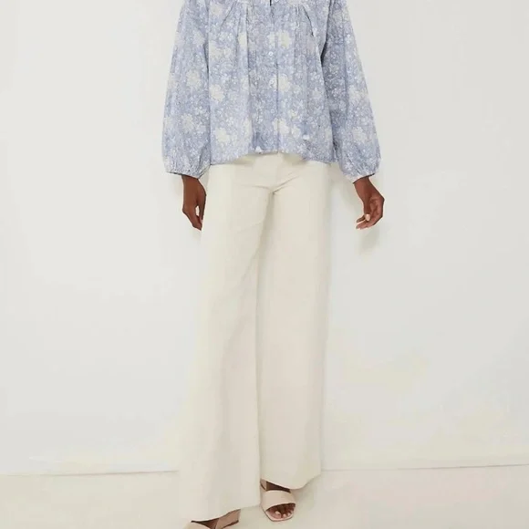 Like New-Marea Georgia Slate Top in Light Blue - Picture 3 of 5